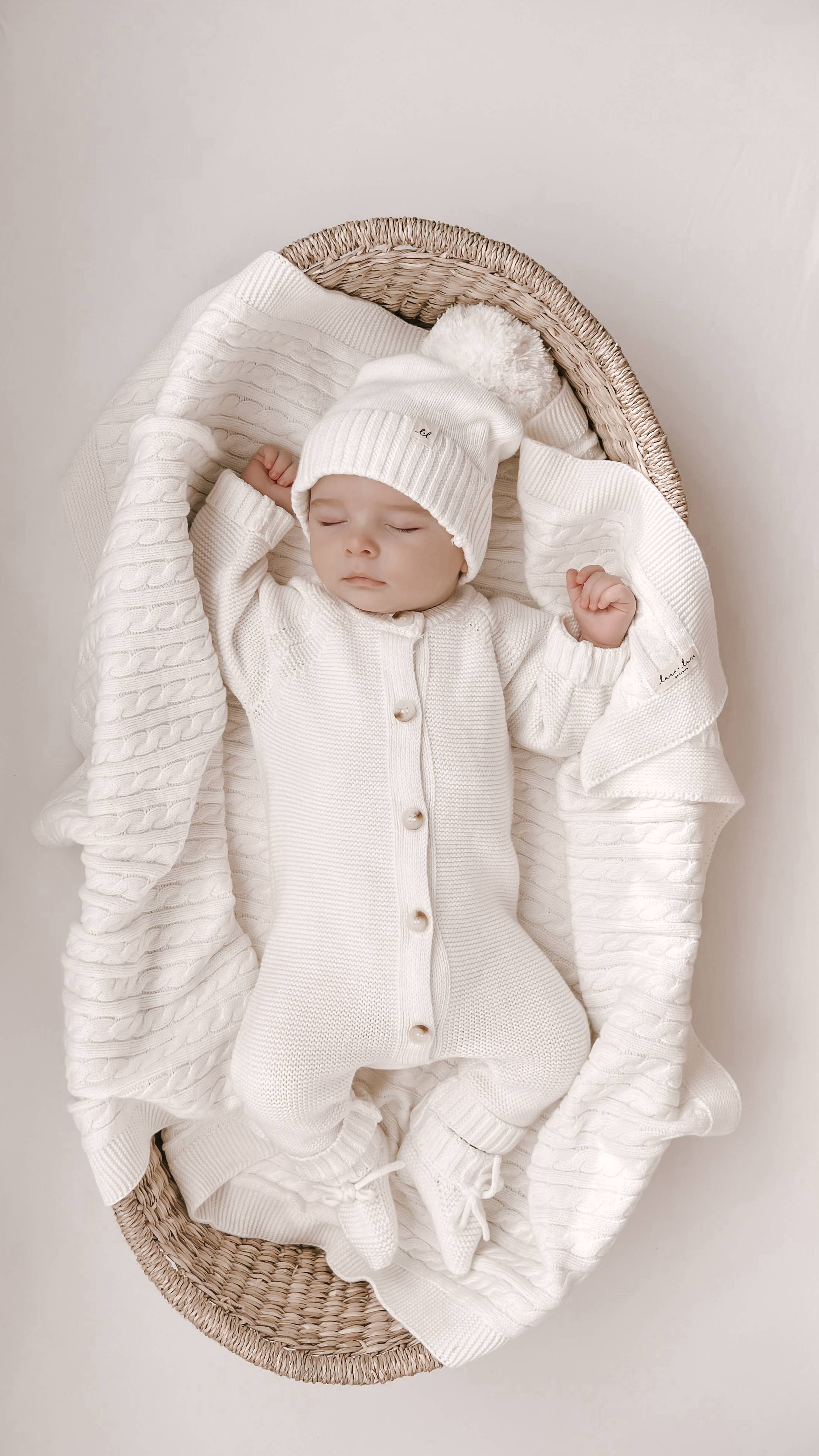 Image of Luna + Luca Classic Purl Knit Jumpsuit